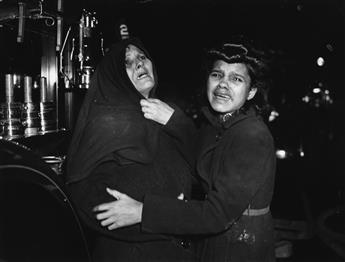 WEEGEE (ARTHUR FELLIG) (1899-1968) I Cried When I Took This Picture * The Flower Peddler * Curfew Time on Broadway.